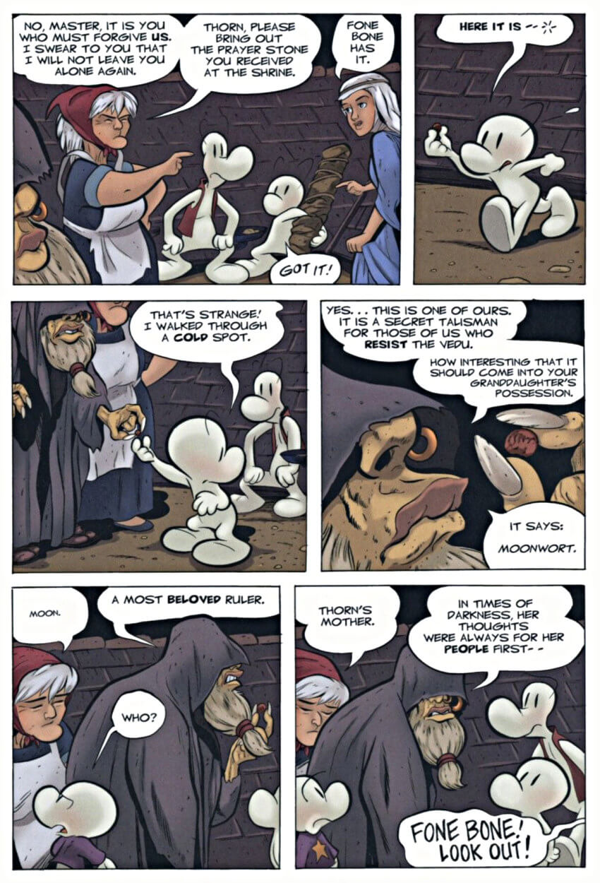 page 30 of bone 8 treasure hunters graphic novel