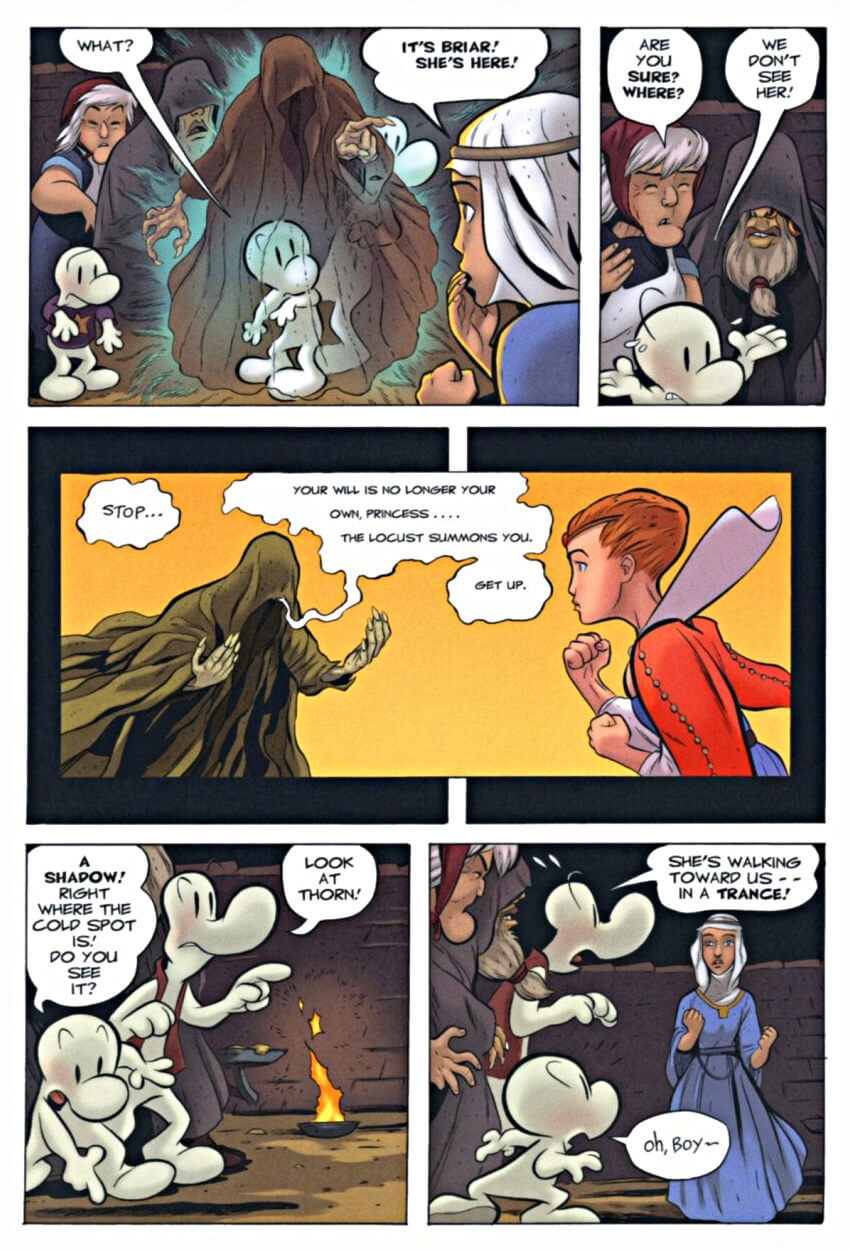 page 31 of bone 8 treasure hunters graphic novel