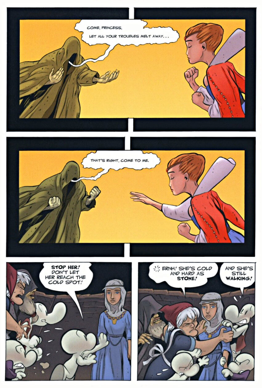 page 32 of bone 8 treasure hunters graphic novel