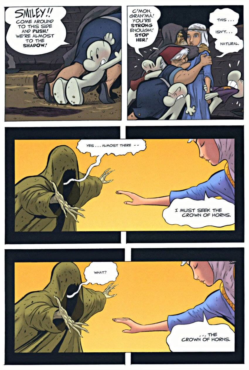 page 33 of bone 8 treasure hunters graphic novel