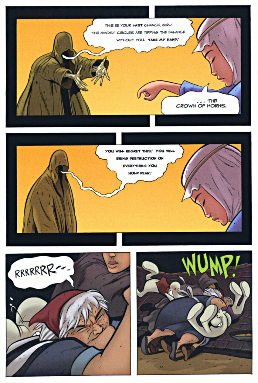page 34 of bone 8 treasure hunters graphic novel