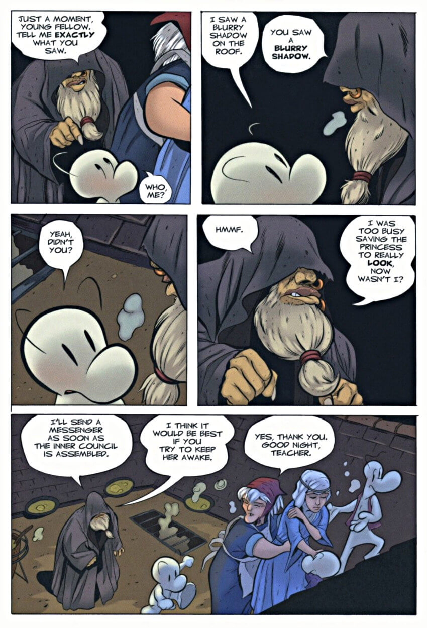 page 36 of bone 8 treasure hunters graphic novel