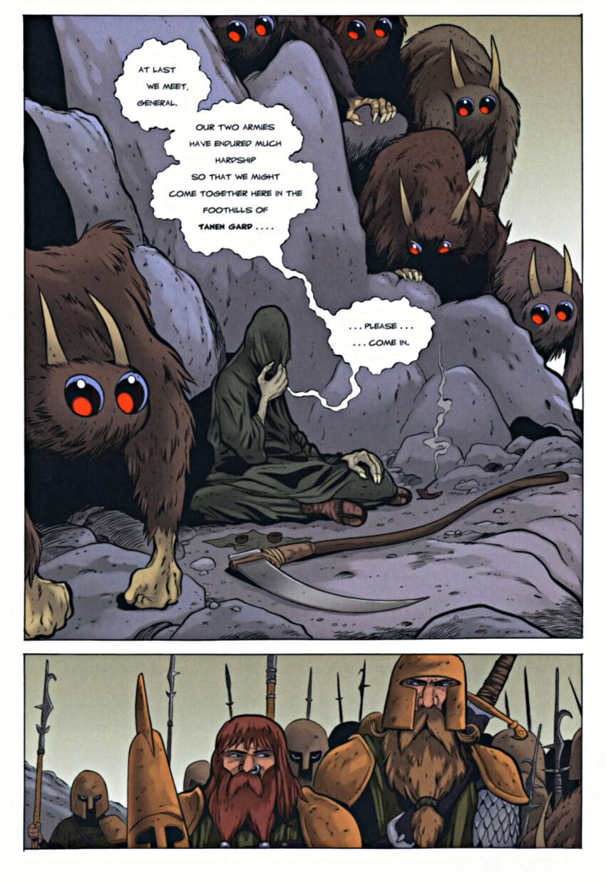 page 42 of bone 8 treasure hunters graphic novel