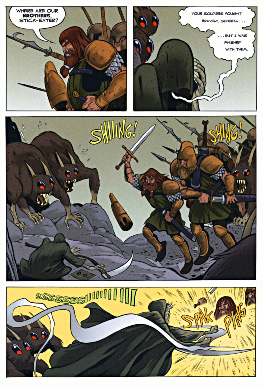 page 45 of bone 8 treasure hunters graphic novel