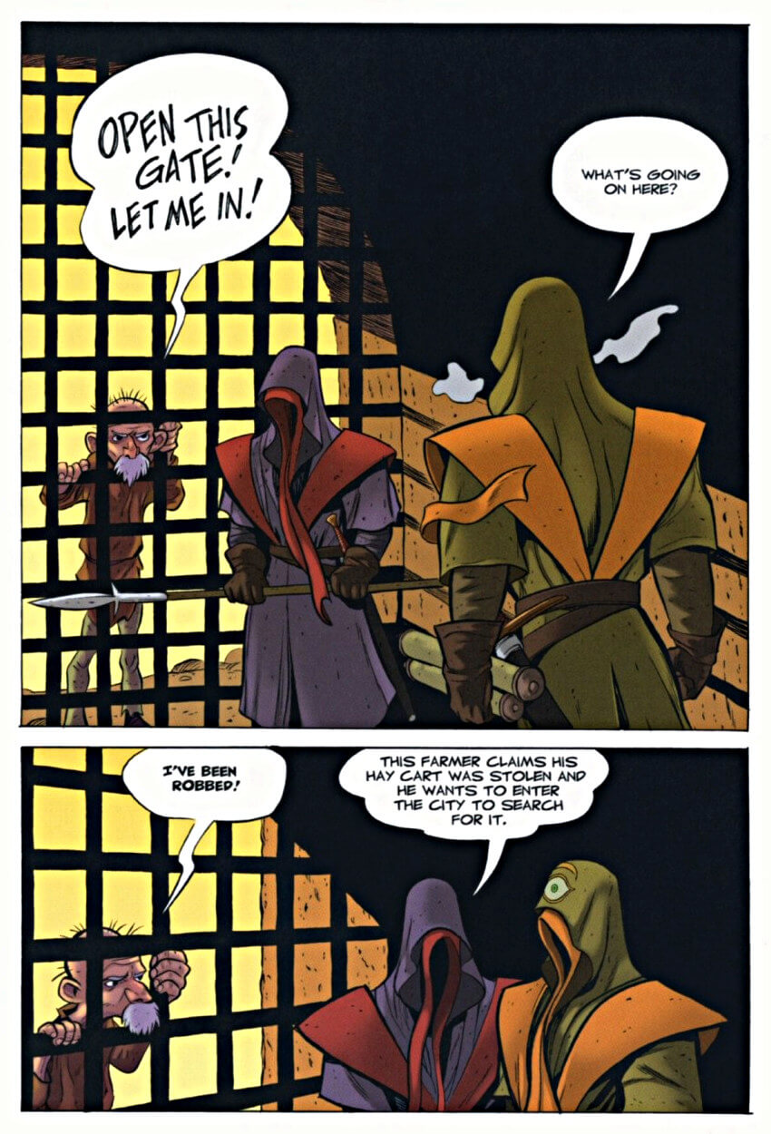 page 57 of bone 8 treasure hunters graphic novel