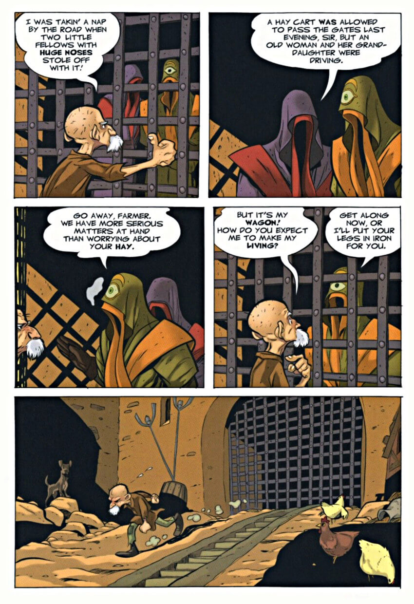 page 58 of bone 8 treasure hunters graphic novel