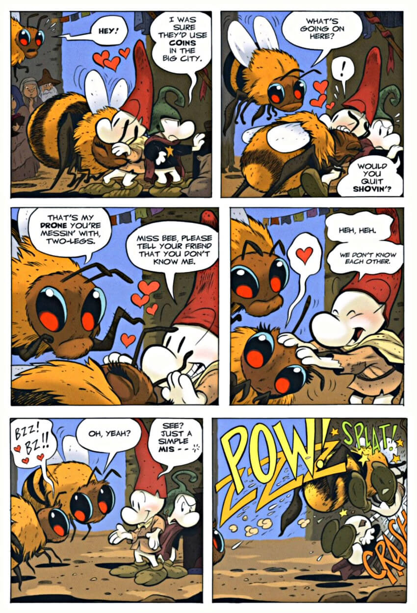 page 64 of bone 8 treasure hunters graphic novel