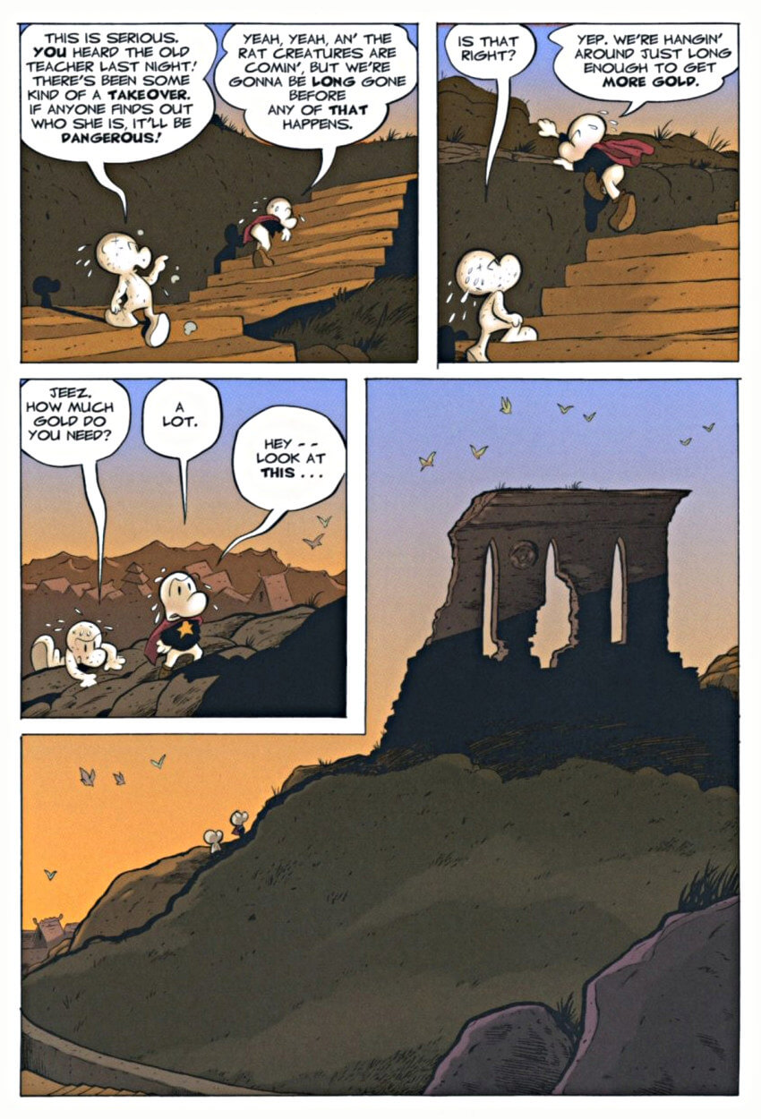 page 69 of bone 8 treasure hunters graphic novel