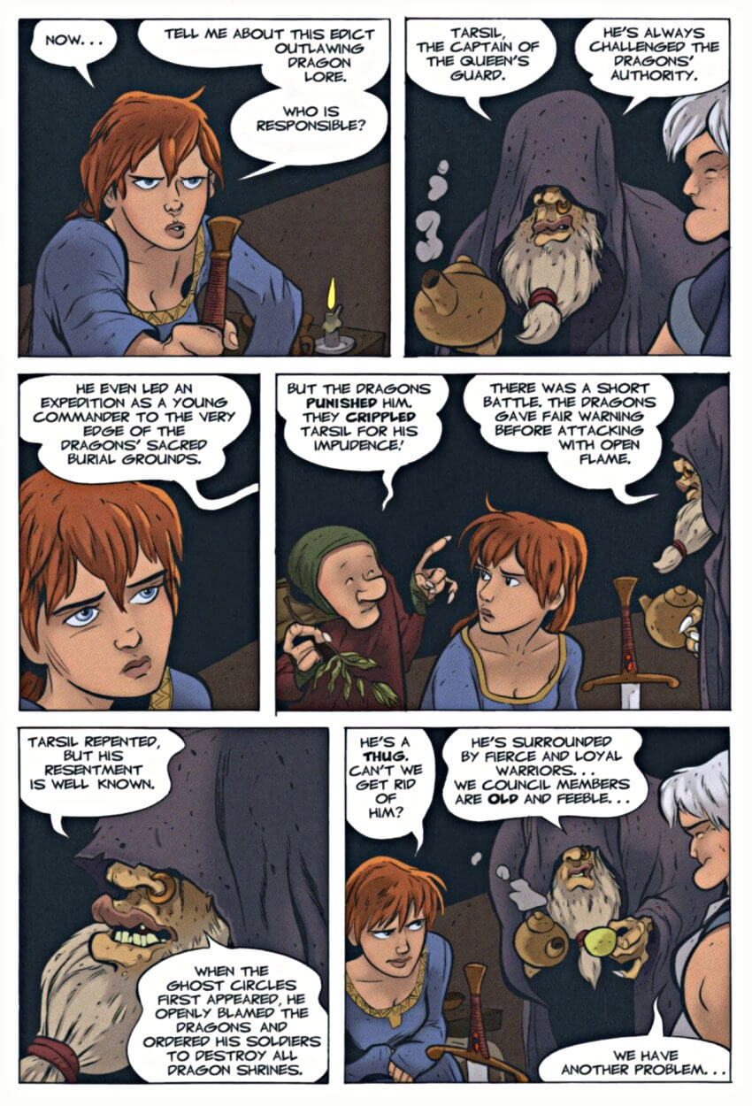 page 73 of bone 8 treasure hunters graphic novel