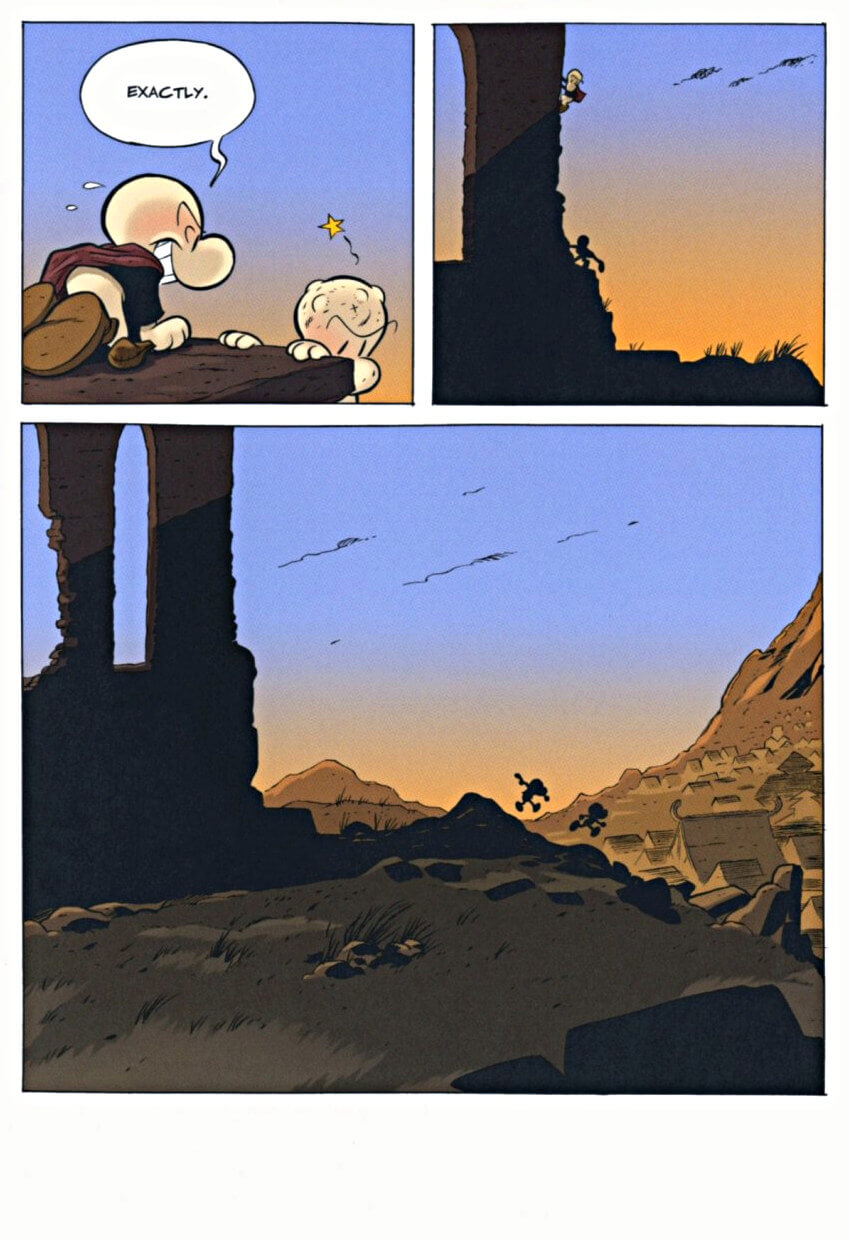 page 77 of bone 8 treasure hunters graphic novel