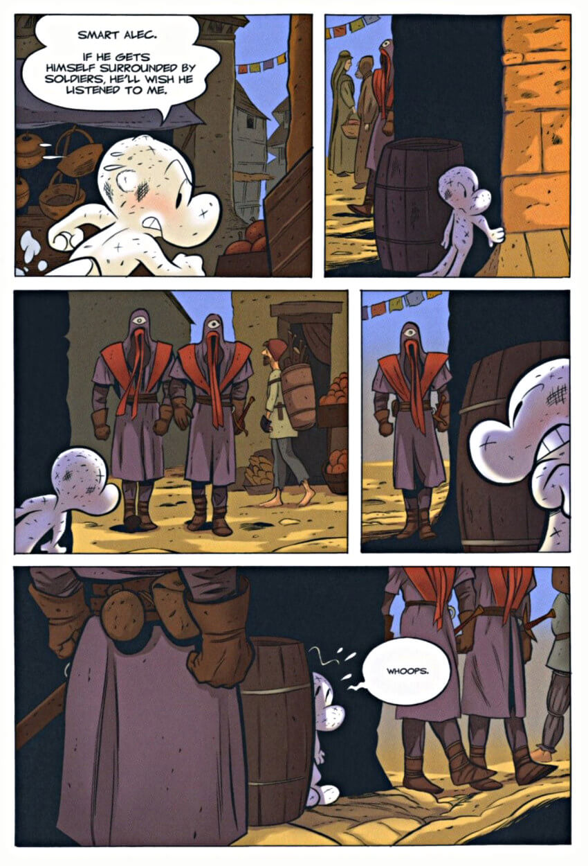 page 81 of bone 8 treasure hunters graphic novel