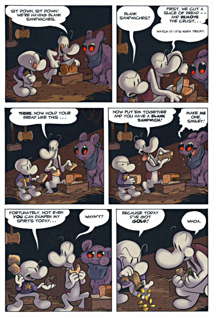 page 88 of bone 8 treasure hunters graphic novel