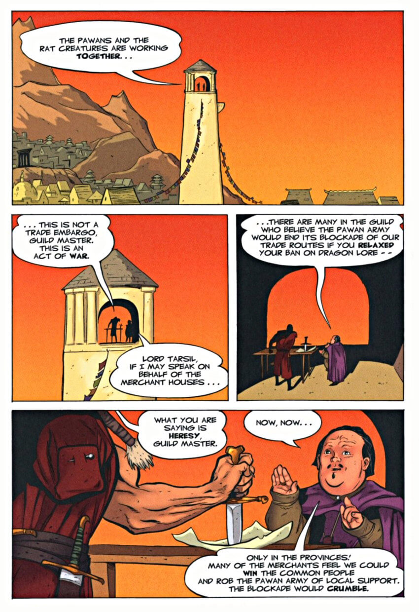 page 91 of bone 8 treasure hunters graphic novel
