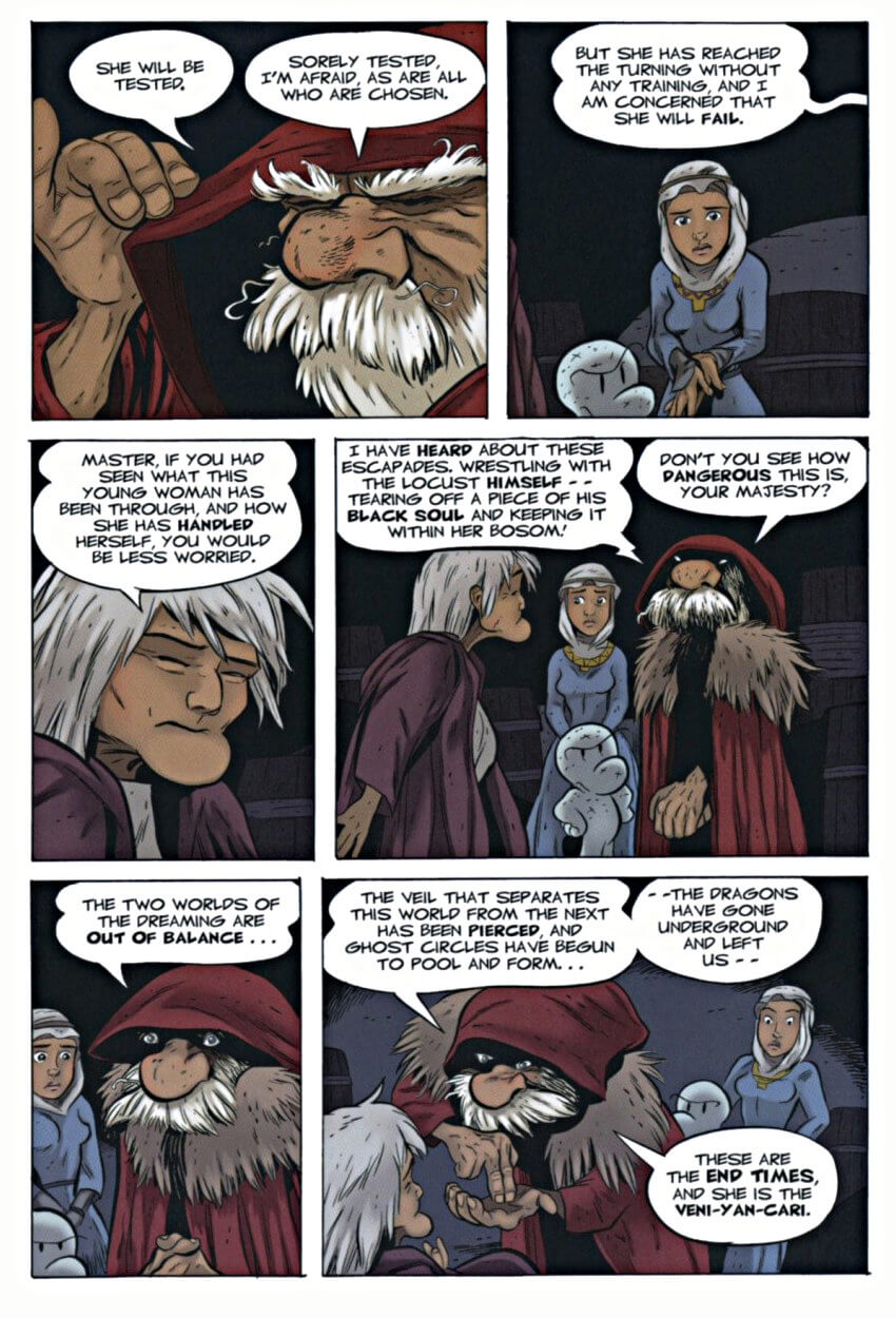 page 108 of bone 8 treasure hunters graphic novel