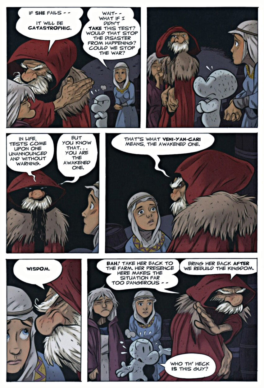 page 109 of bone 8 treasure hunters graphic novel