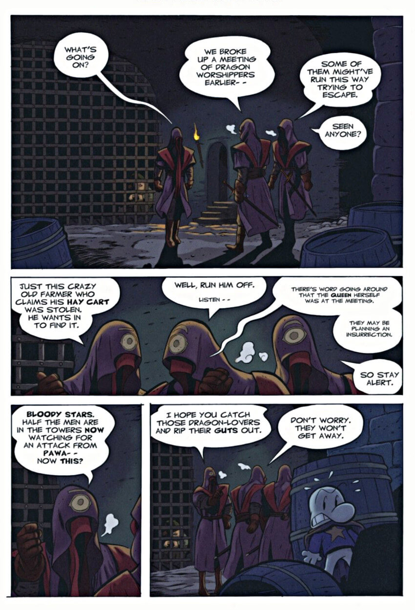page 112 of bone 8 treasure hunters graphic novel