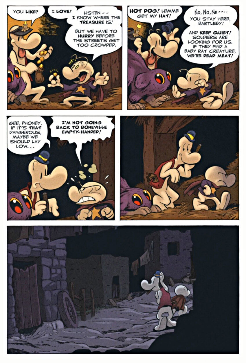 page 115 of bone 8 treasure hunters graphic novel