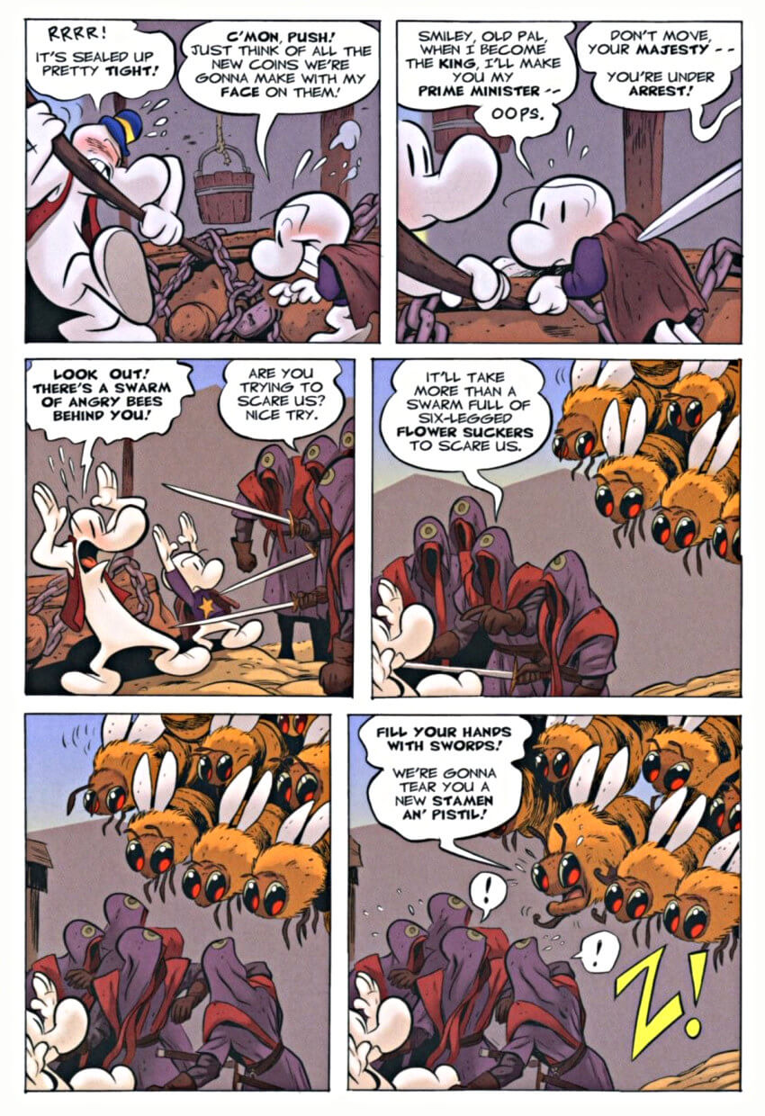 page 122 of bone 8 treasure hunters graphic novel