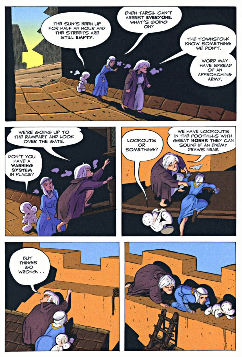 page 123 of bone 8 treasure hunters graphic novel