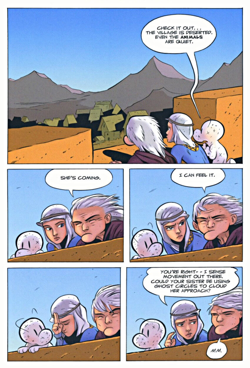 page 124 of bone 8 treasure hunters graphic novel