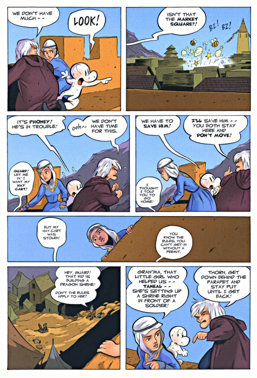 page 125 of bone 8 treasure hunters graphic novel