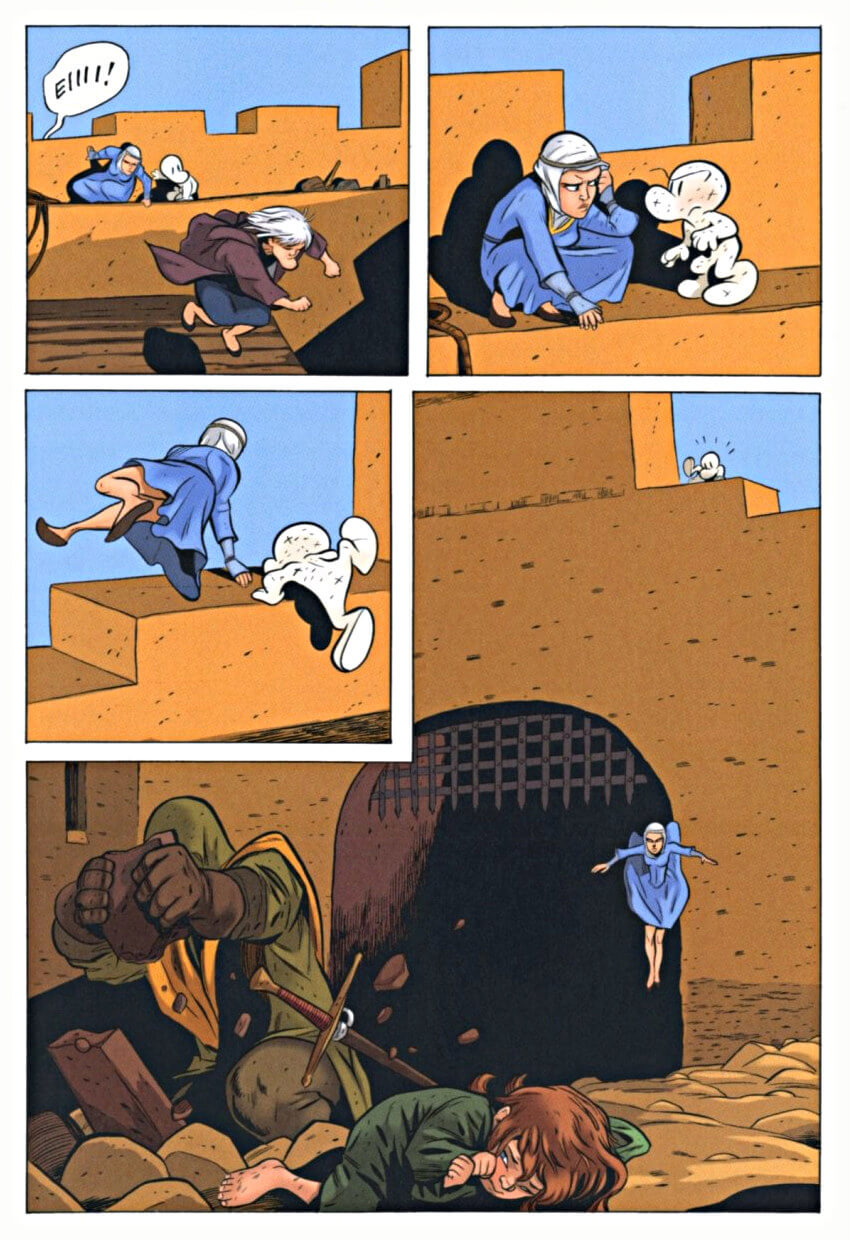 page 127 of bone 8 treasure hunters graphic novel