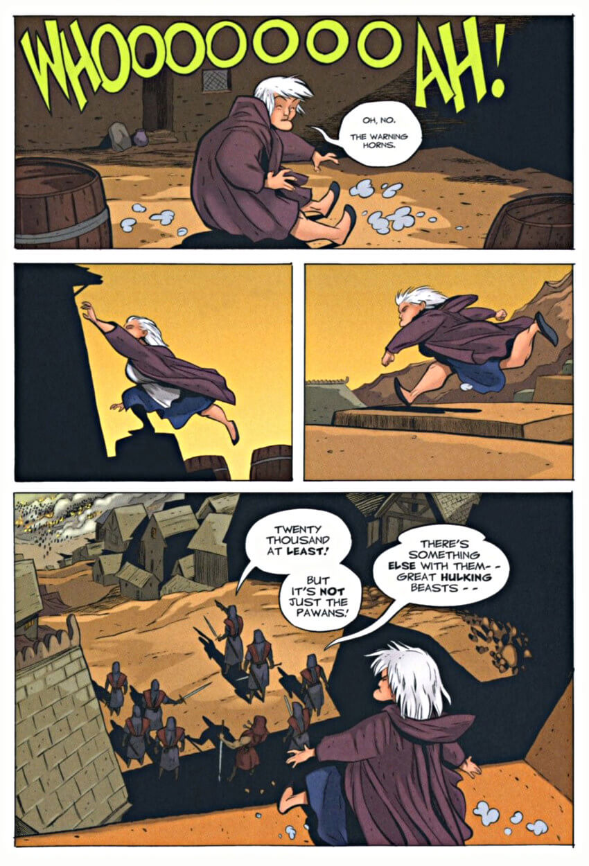 page 135 of bone 8 treasure hunters graphic novel