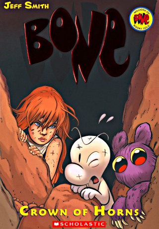 thumbnail of bone 9 crown of horns graphic novel