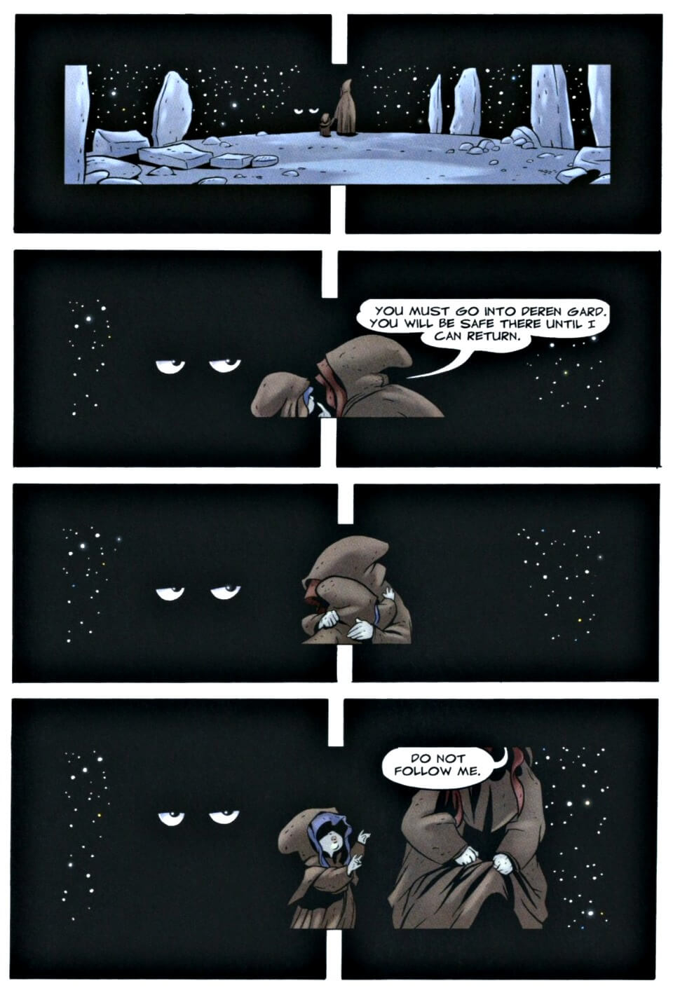 page 10 chapter 1 of bone 9 crown of horns graphic novel