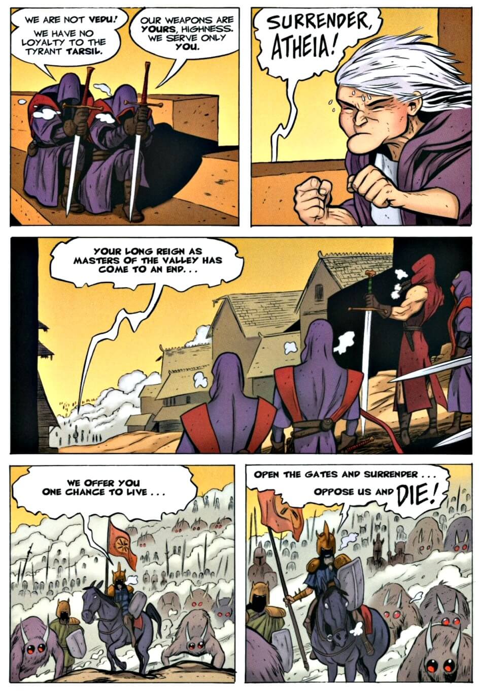 page 22 chapter 1 of bone 9 crown of horns graphic novel