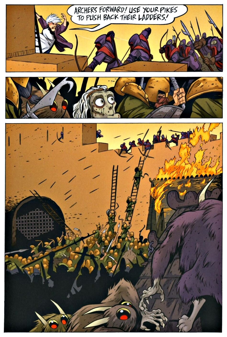 page 28 chapter 1 of bone 9 crown of horns graphic novel