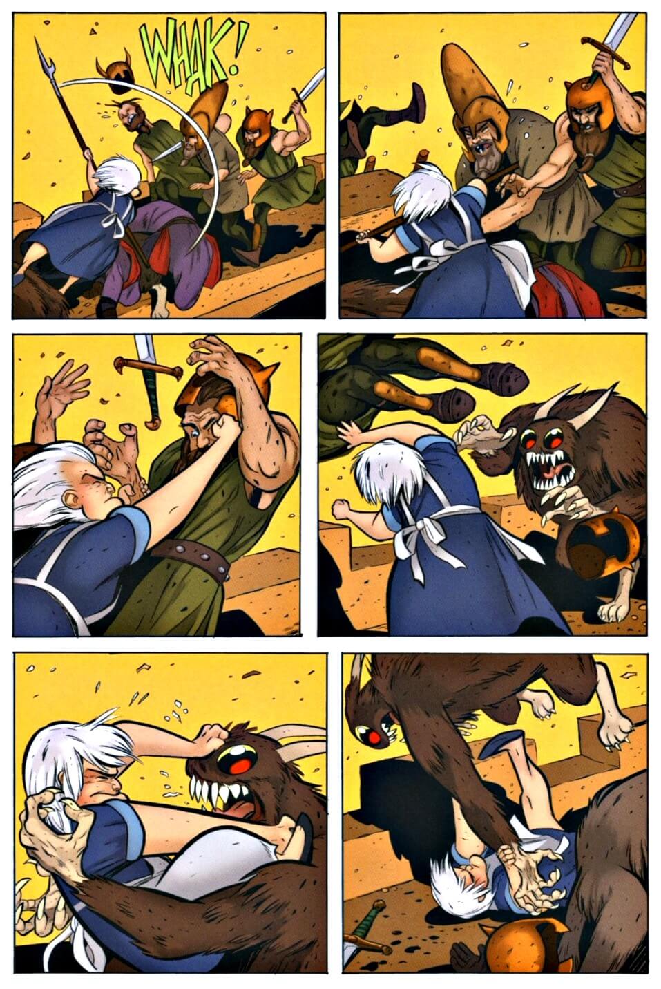 page 36 chapter 1 of bone 9 crown of horns graphic novel