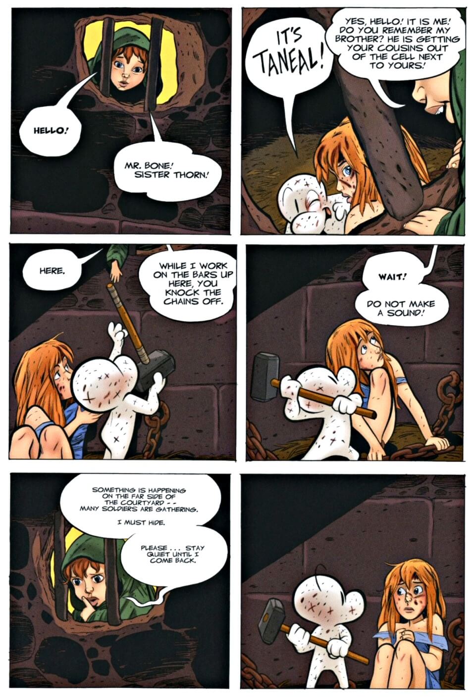 page 43 chapter 1 of bone 9 crown of horns graphic novel