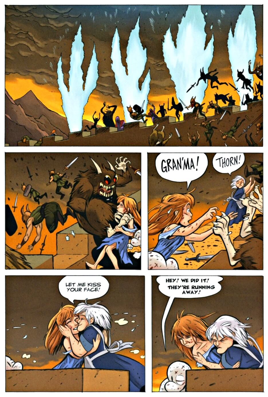 page 50 chapter 1 of bone 9 crown of horns graphic novel