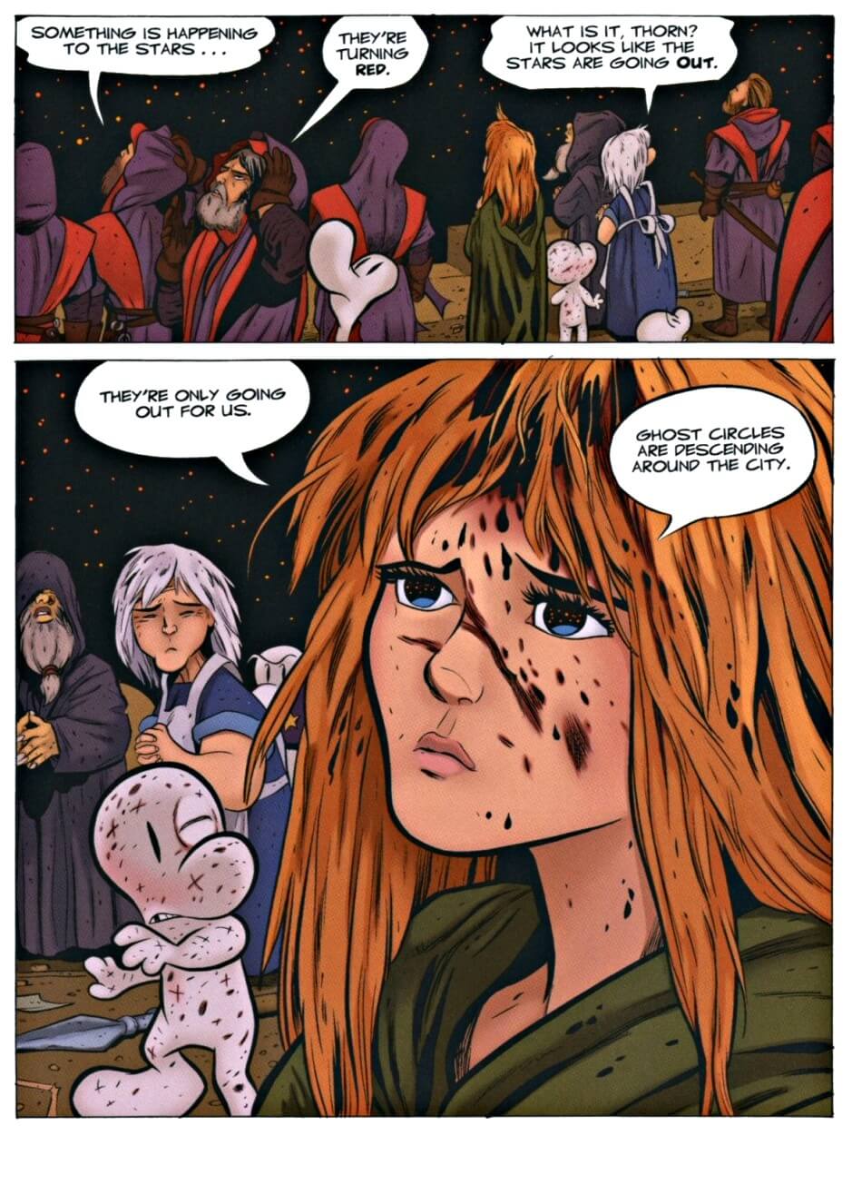 page 52 chapter 1 of bone 9 crown of horns graphic novel