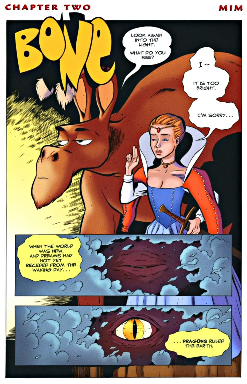 page 53 chapter 2 of bone 9 crown of horns graphic novel