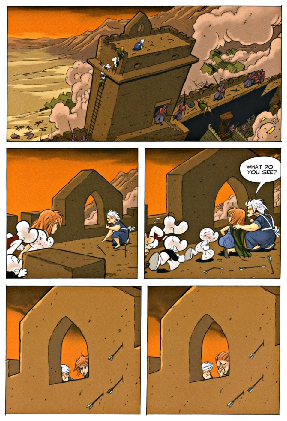 page 59 chapter 3 of bone 9 crown of horns graphic novel
