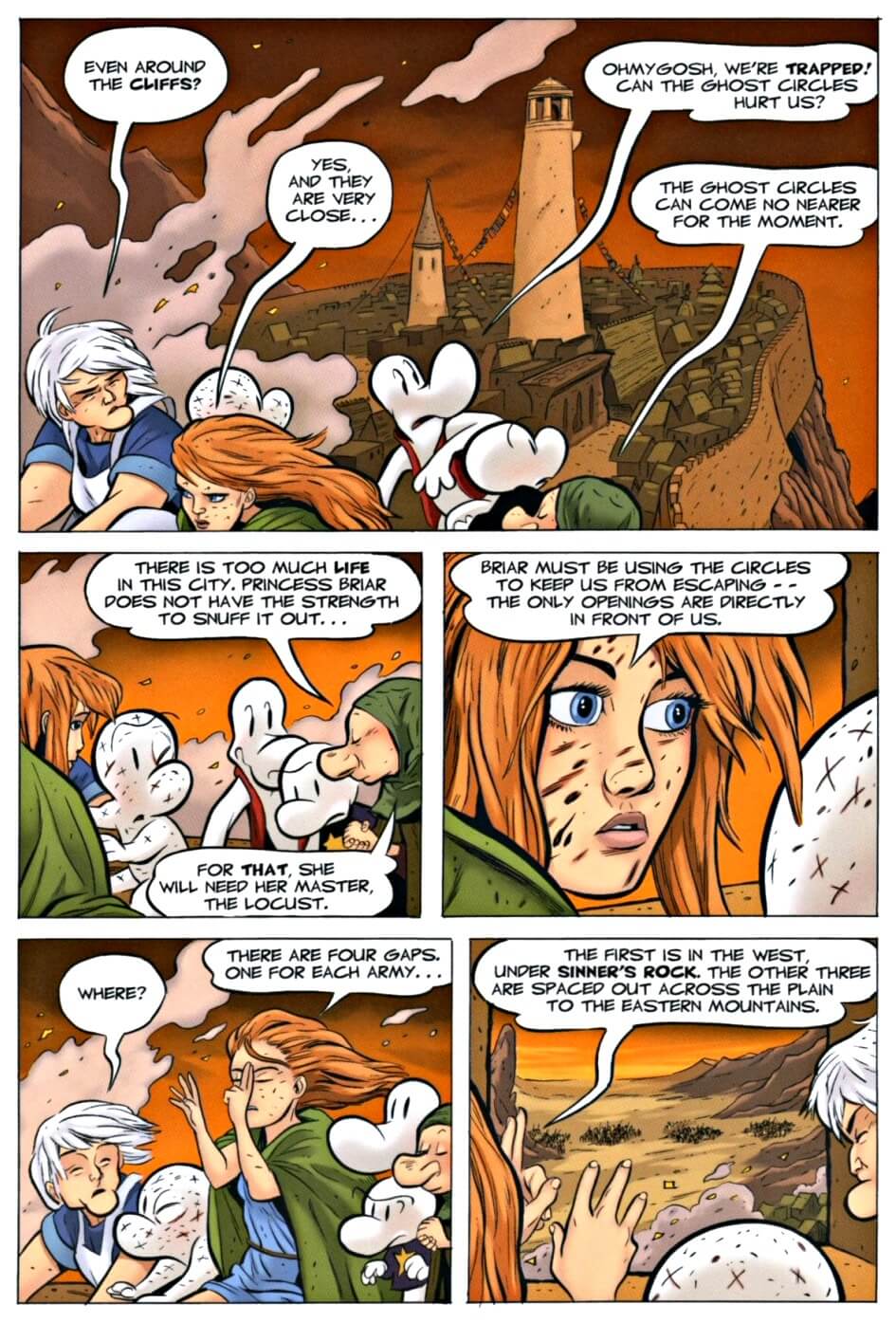 page 61 chapter 3 of bone 9 crown of horns graphic novel