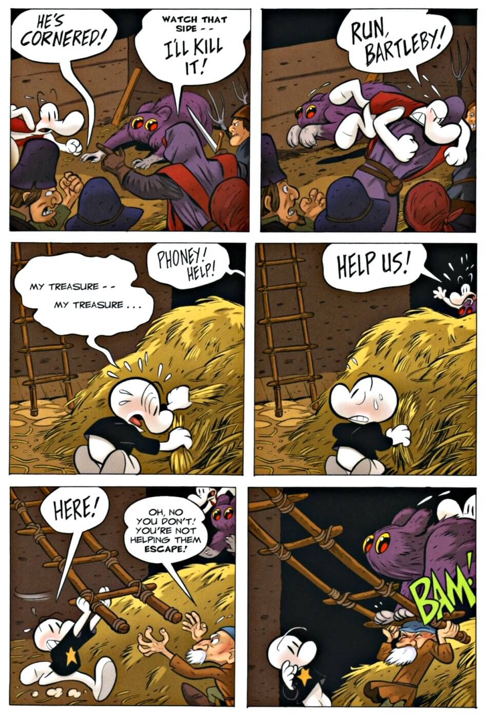 page 77 chapter 3 of bone 9 crown of horns graphic novel