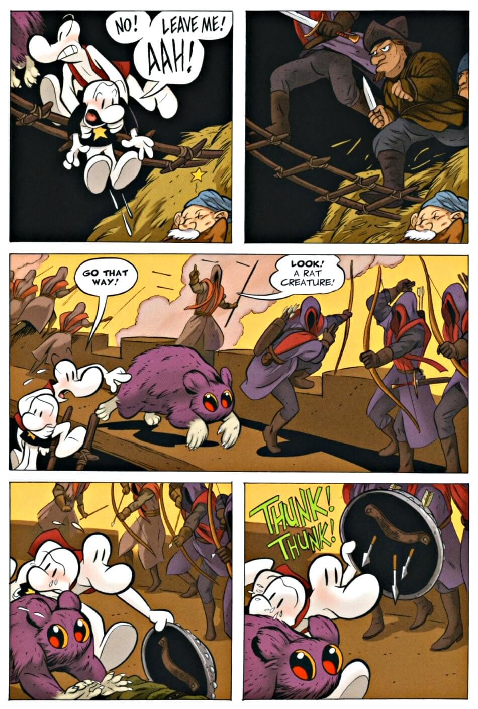 page 78 chapter 3 of bone 9 crown of horns graphic novel