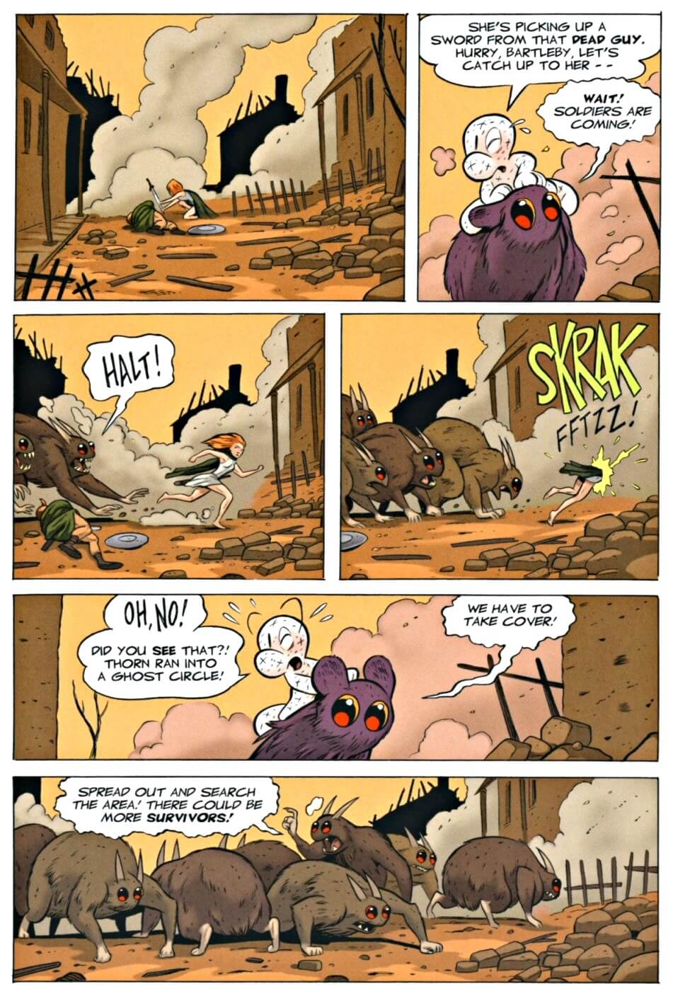 page 86 chapter 4 of bone 9 crown of horns graphic novel