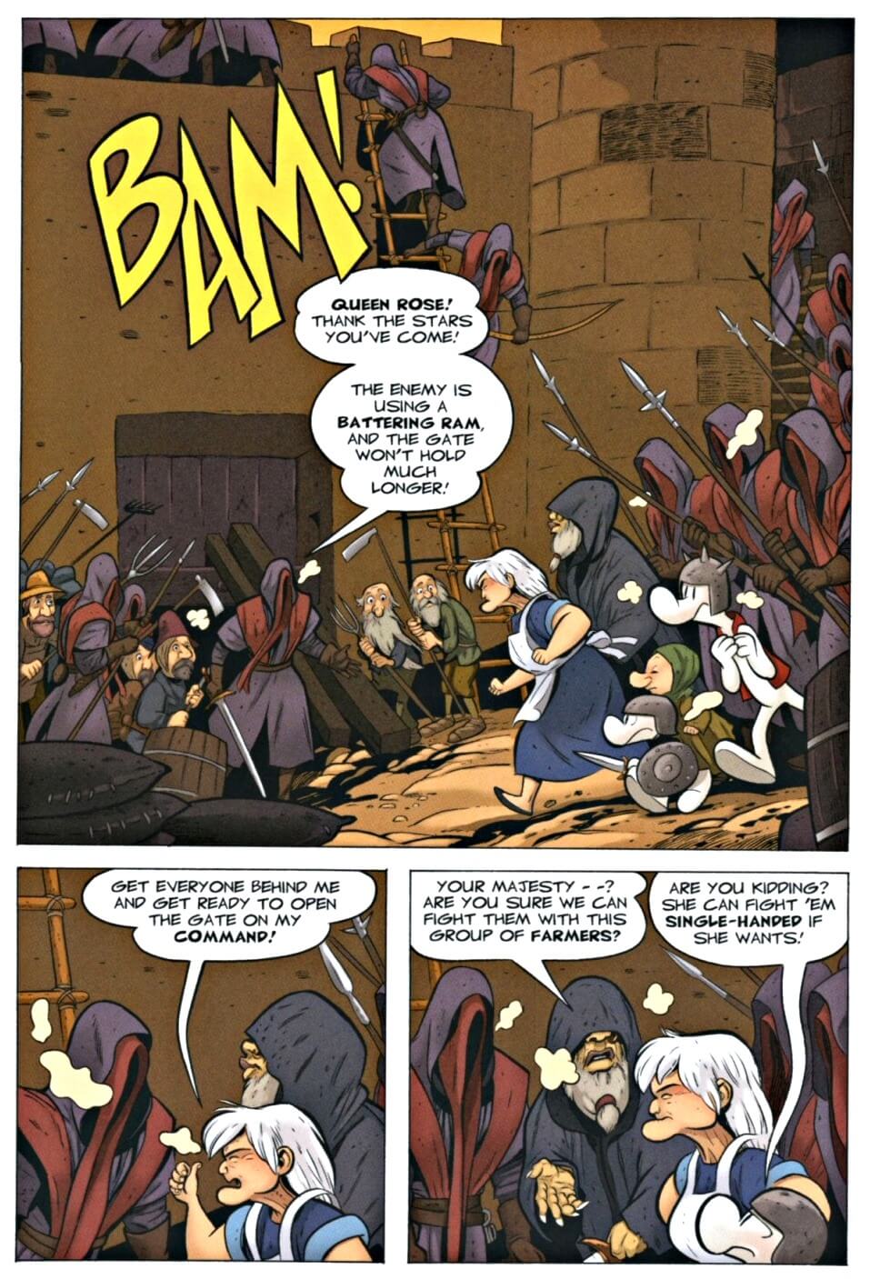 page 94 chapter 4 of bone 9 crown of horns graphic novel