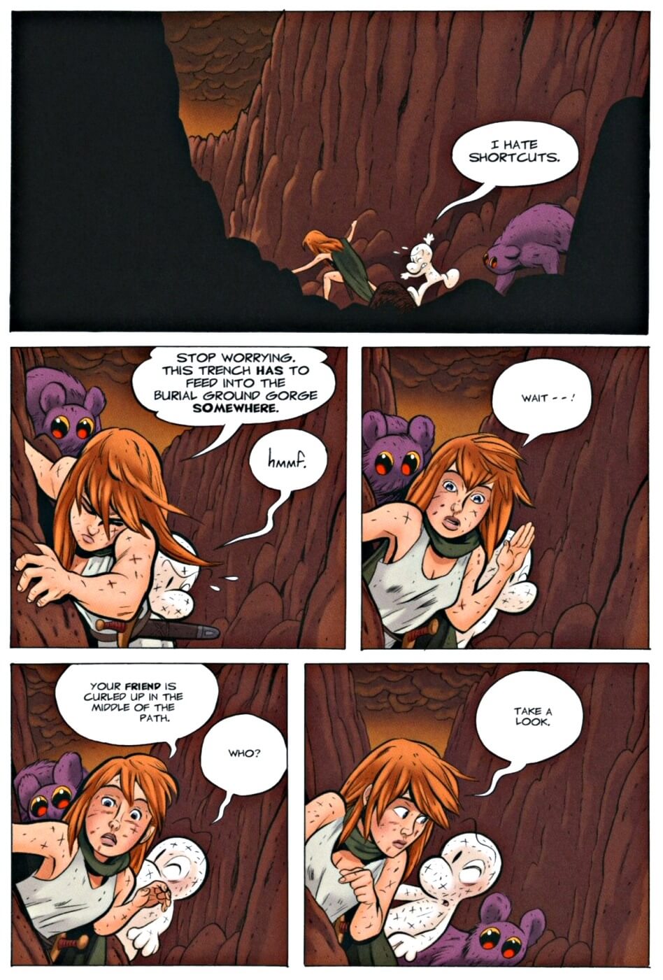 page 101 chapter 4 of bone 9 crown of horns graphic novel