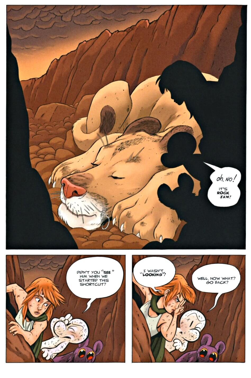 page 102 chapter 4 of bone 9 crown of horns graphic novel