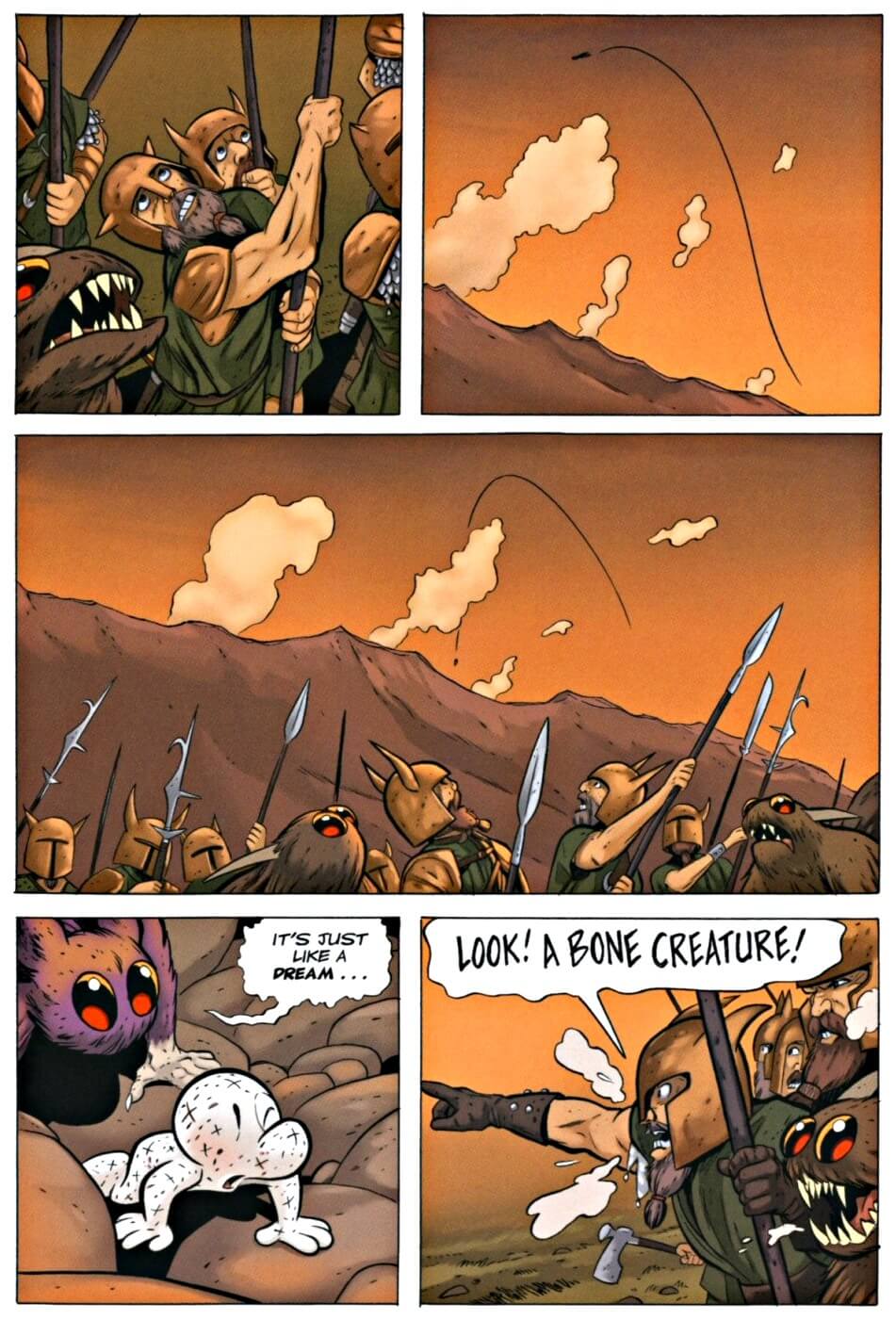 page 112 chapter 4 of bone 9 crown of horns graphic novel