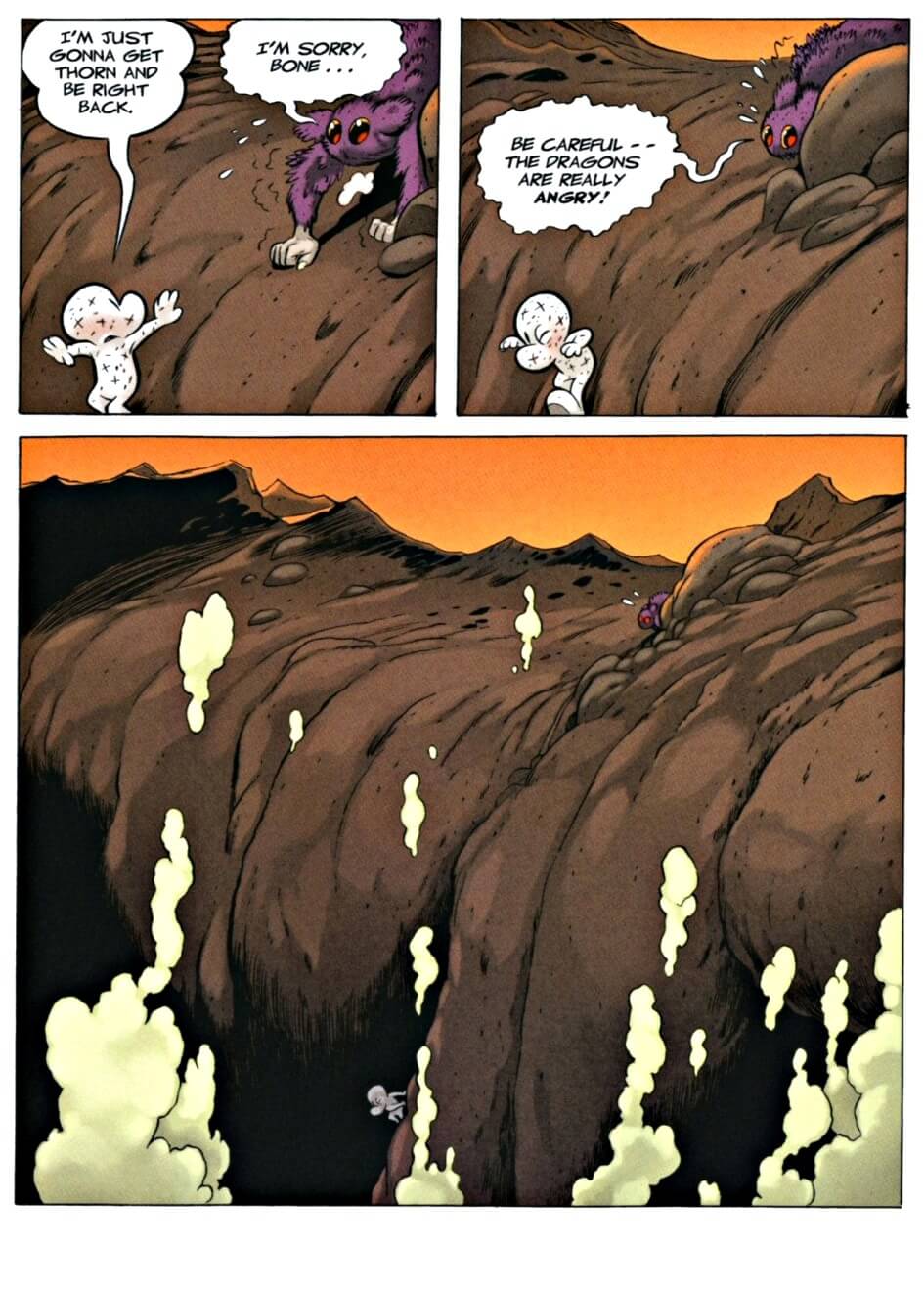 page 115 chapter 4 of bone 9 crown of horns graphic novel