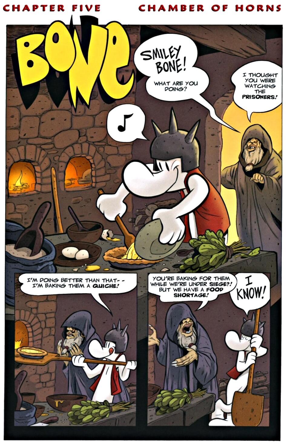 page 117 chapter 5 of bone 9 crown of horns graphic novel