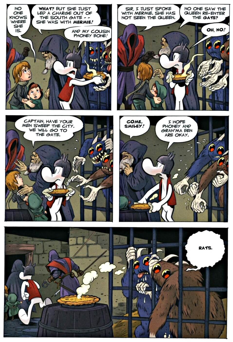 page 120 chapter 5 of bone 9 crown of horns graphic novel