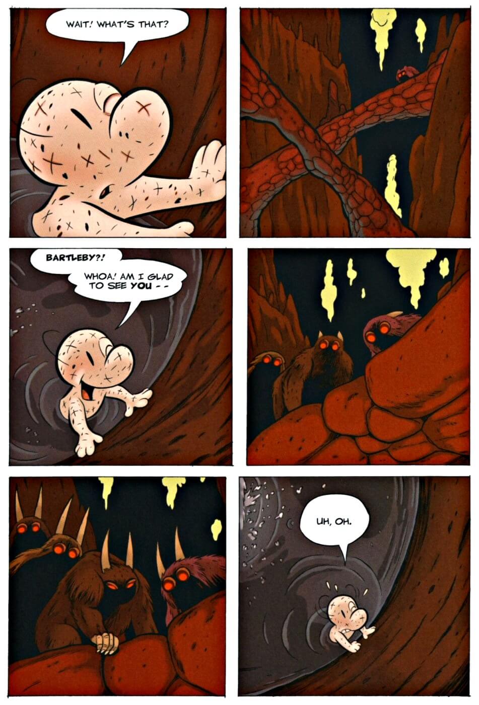 page 128 chapter 5 of bone 9 crown of horns graphic novel