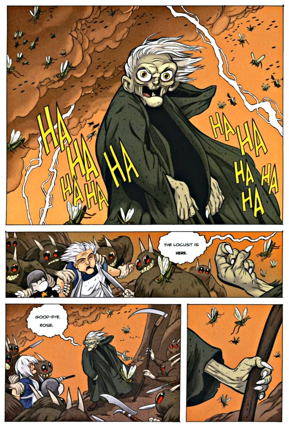 page 143 chapter 5 of bone 9 crown of horns graphic novel